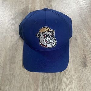 Vintage Outdoor Cap Mahoning Valley‎ Scrappers Snapback Hat MiLB Baseball Blue